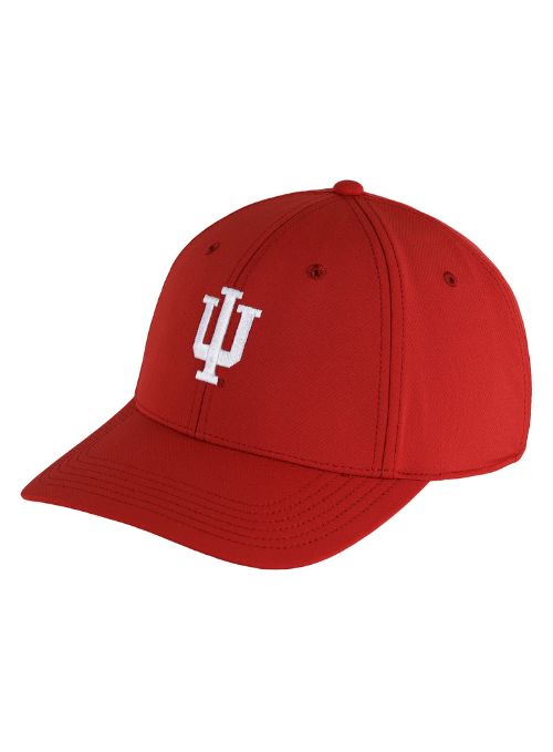 Indiana Hoosiers Red Ultimate Fit Aerosphere Tech Fabric Cap