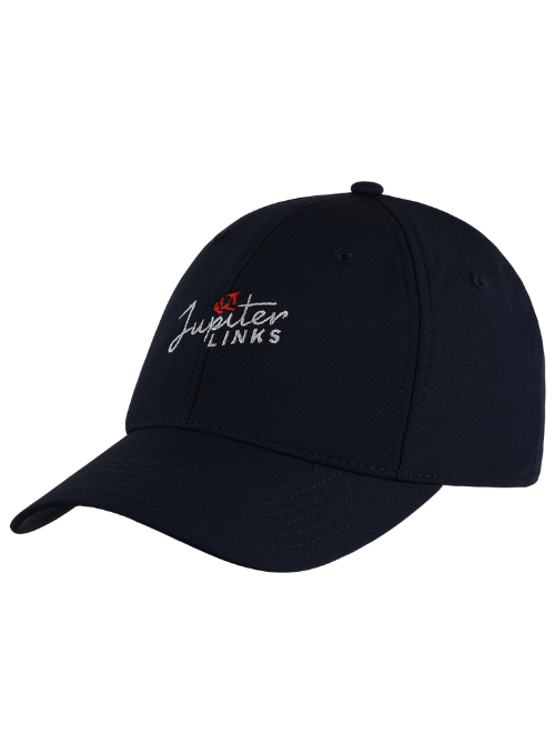 Jupiter Links Golf Club Navy Ladies Fit Aerosphere Tech Fabric Cap