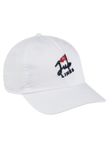 Jupiter Links GC White Lightweight Cotton Cap – Ahead USA Shop