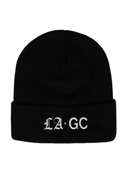 Los Angeles Golf Club Black Acrylic Cuff Knit Cap – Ahead USA Shop