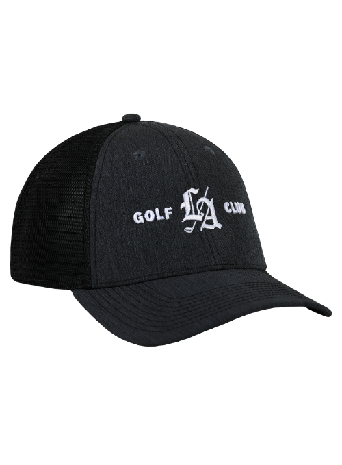 Los Angeles Golf Club Charcoal & Black Classic Fit Mesh Back Cap