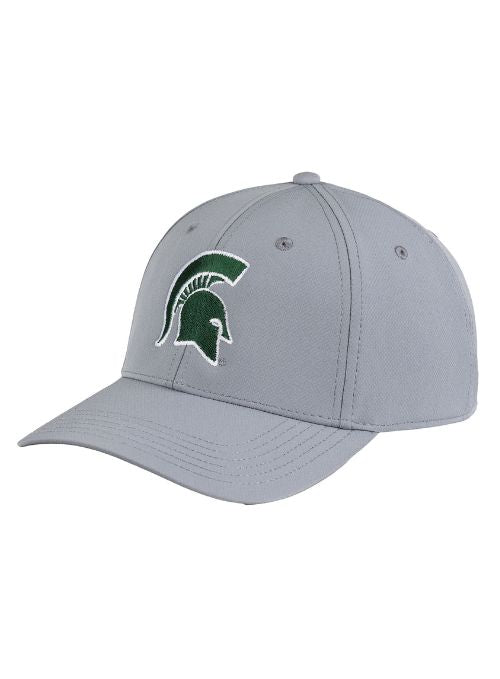 Michigan State Spartans Light Grey Ultimate Fit Aerosphere Tech Fabric Cap