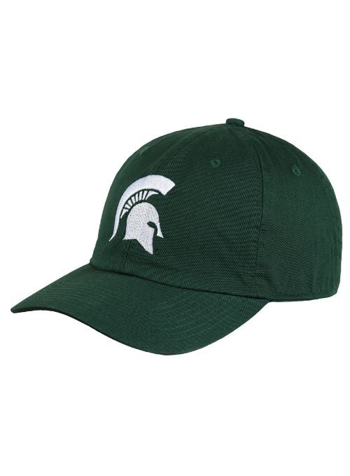 Michigan State Spartans Green Washed Twill Cap