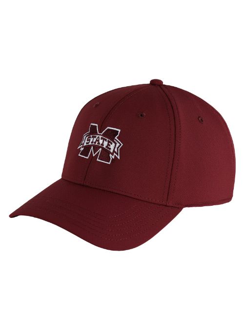 Mississippi State Bulldogs Maroon Ultimate Fit Aerosphere Tech Fabric Cap