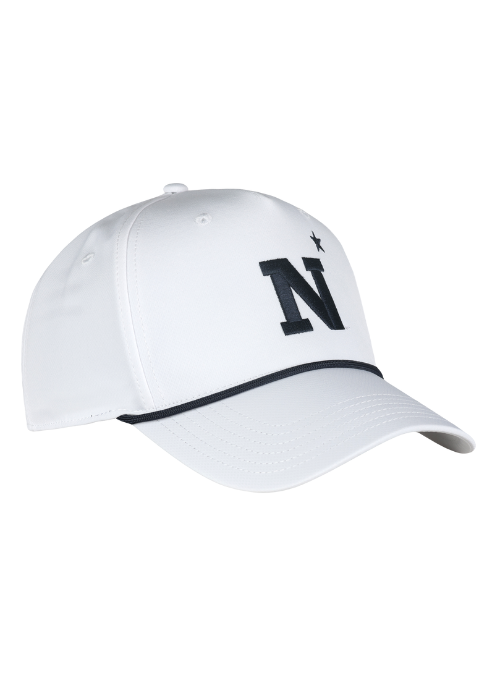 Naval Academy Midshipmen White & Blue Rope Cap