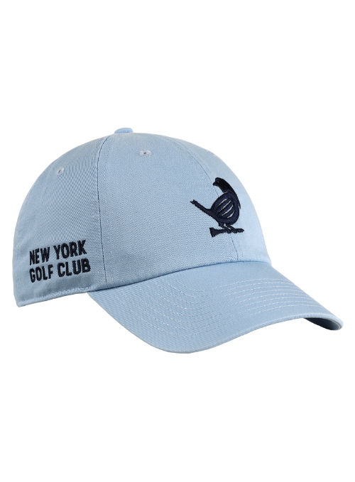 New York Golf Club Light Blue Ladies' Relaxed Fit Washed Twill Cap