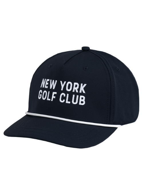 New York Golf Club AeroSphere Tech Navy Rope Cap