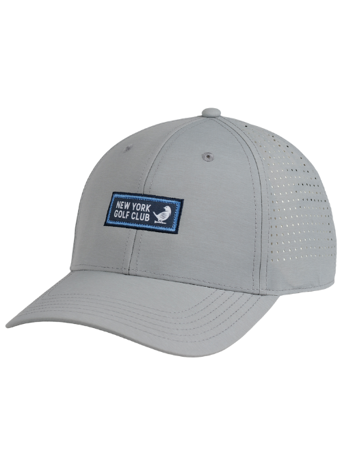 New York Golf Club Light Grey Laser Panel Cap