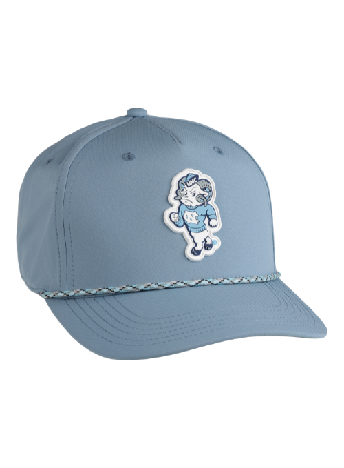 North Carolina Tar Heels Blue AeroSphere Tech Rope Cap with Dimensional Rubber Patch