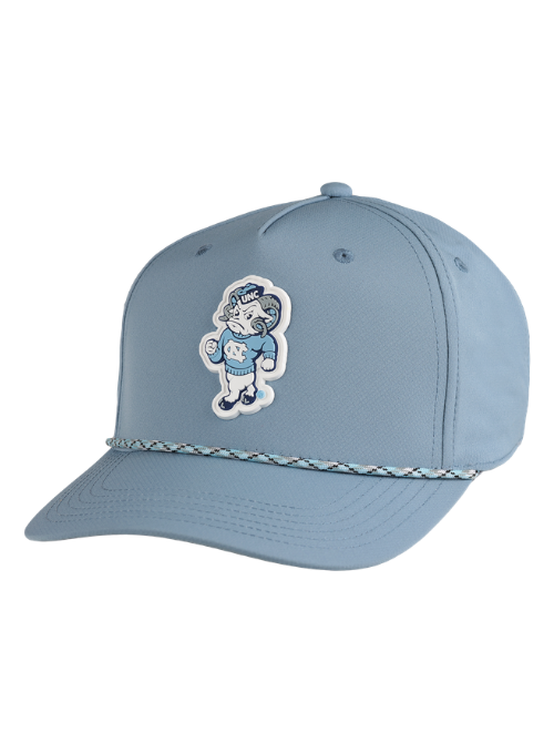 North Carolina Tar Heels Blue AeroSphere Tech Rope Cap with Dimensional Rubber Patch