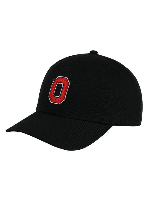 Ohio State Buckeyes Black Washed Twill Cap