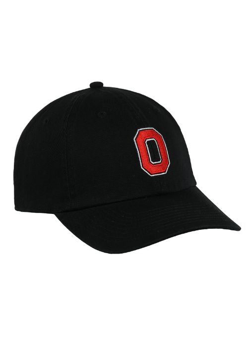 Ohio State Buckeyes Black Washed Twill Cap