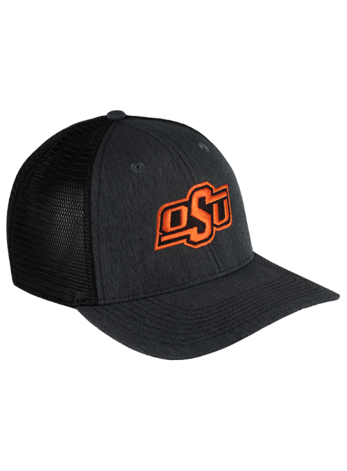 Oklahoma State Cowboys Black Mesh Back Cap