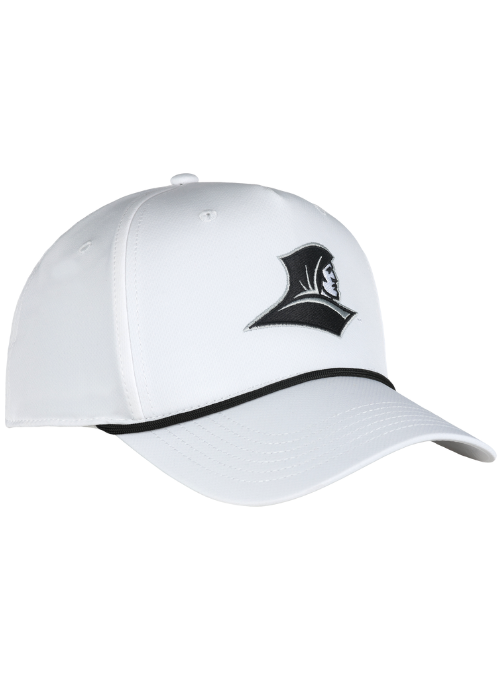Providence Friars White with Black Rope Cap