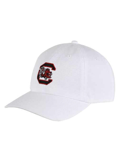 South Carolina Gamecocks White Washed Twill Cap