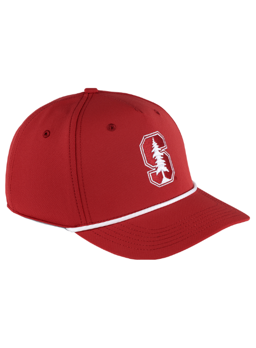 Stanford Cardinal Red with White Rope Cap