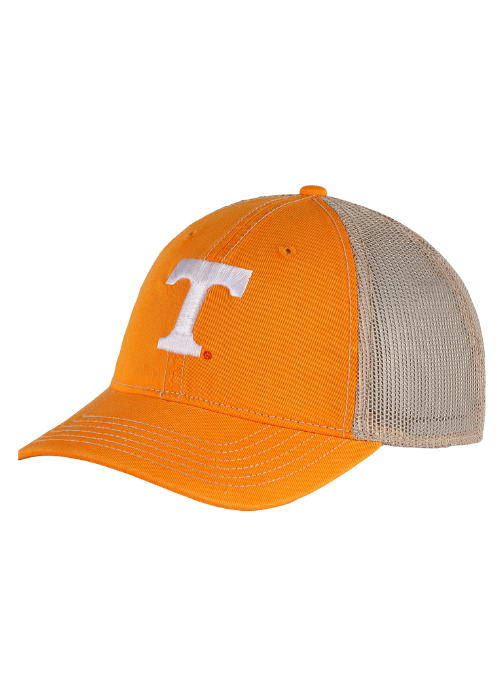 Tennessee Vols Stained Orange Mesh Back Cap