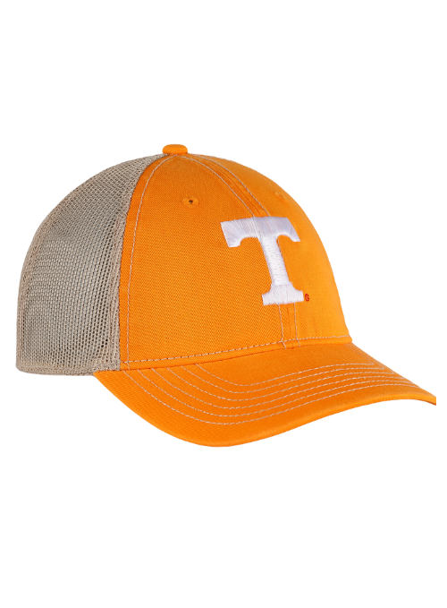 Tennessee Vols Stained Orange Mesh Back Cap