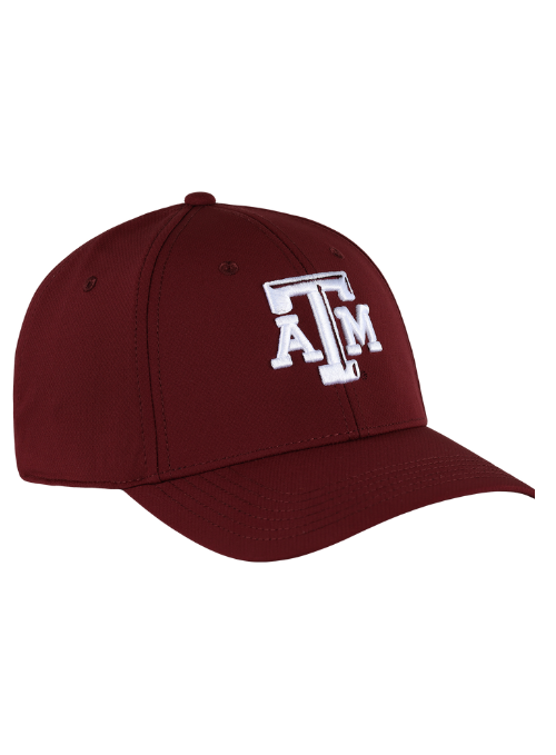 Texas A&M Aggies Maroon Ultimate Fit Aerosphere Tech Fabric Cap