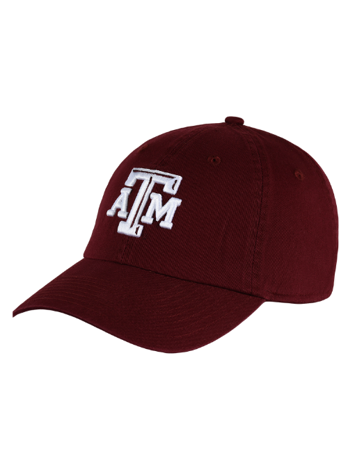 Texas A&M Aggies Maroon Washed Twill Cap