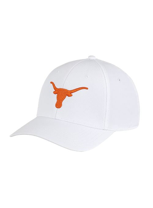 Texas Longhorns White Ultimate Fit Aerosphere Tech Fabric Cap