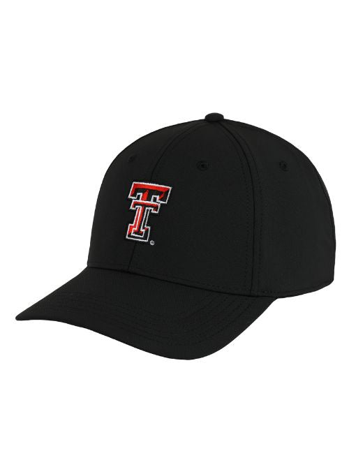 Texas Tech Red Raiders Black Ultimate Fit Aerosphere Tech Fabric Cap