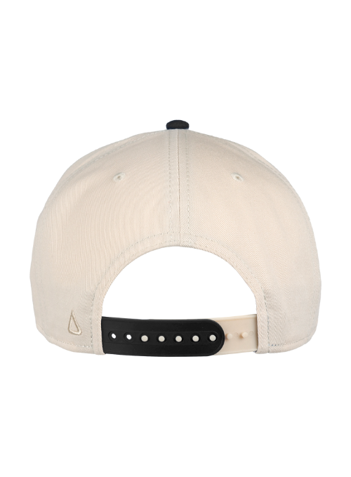 The Bay Golf Club Cream and Black Cotton Twill Cap