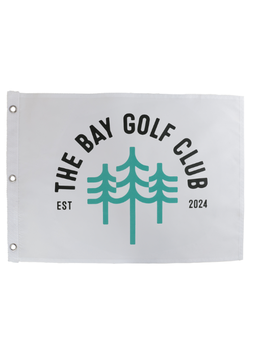 The Bay Golf Club Pin Flag