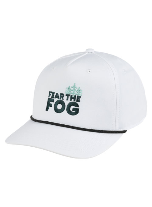 The Bay Golf Club White AeroSphere Tech Rope Cap