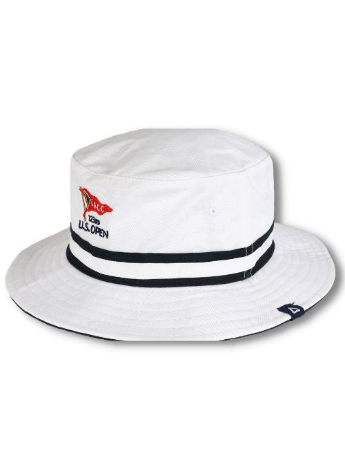 U.S. Open White & Navy Chino Twill Bucket Hat – Ahead USA Shop