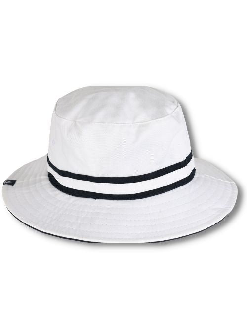 U.S. Open White & Navy Chino Twill Bucket Hat