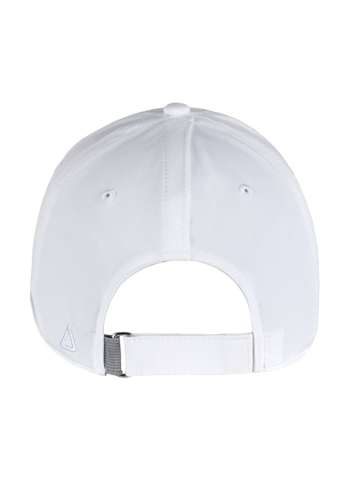 USA White Ladies AeroSphere Hidden Ponytail Cap