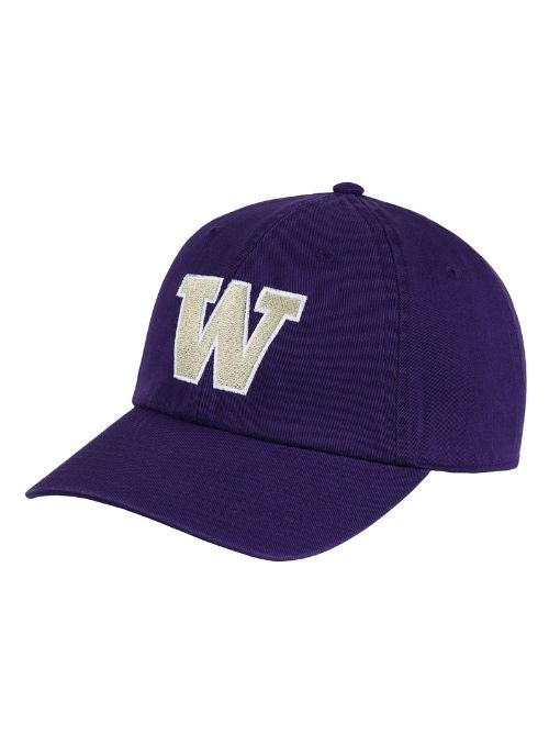 Washington Huskies Purple Washed Twill Cap
