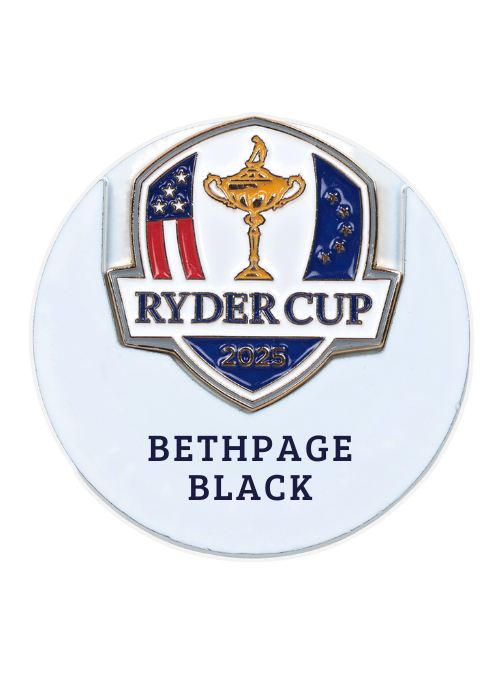 White Ryder Cup Coin and Ball Marker
