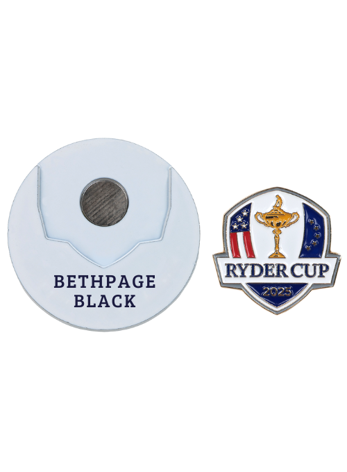 White Ryder Cup Coin and Ball Marker