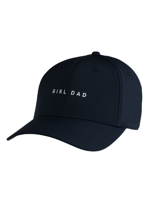 Women's Golf Day GIRL DAD Navy AeroSphere Tech Fabric Hat