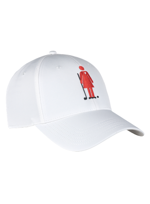 Women's Golf Day White Performance Cap