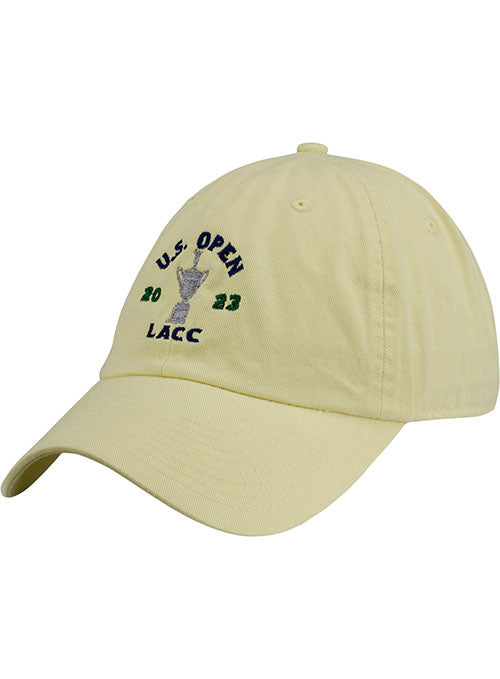 U.S. Open Soft Yellow Washed Cotton Twill Relaxed Fit Cap