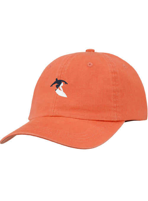 Newport Surfer Relaxed Adjustable Ahead Cap in Sunkist - Front Right View