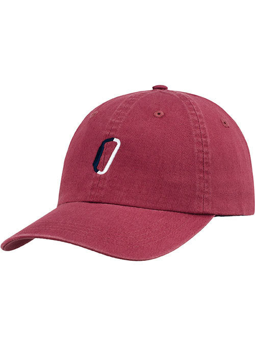 Newport Carabiner Relaxed Adjustable Ahead Cap in Burgundy - Front Right View