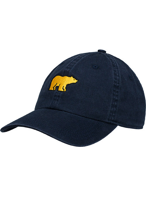 Jack Nicklaus Vintage Navy Cotton Ahead Cap - Front Right View