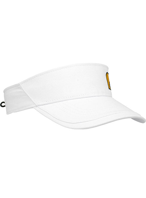 Jack Nicklaus Performance Ahead Visor in White - Front Left View