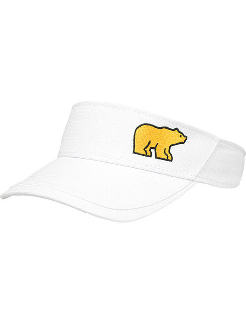 Jack Nicklaus Performance Ahead Visor in White - Front Right View