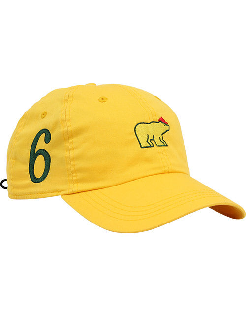 Jack Nicklaus Gold "Majors" Ahead Cap - Front Left View