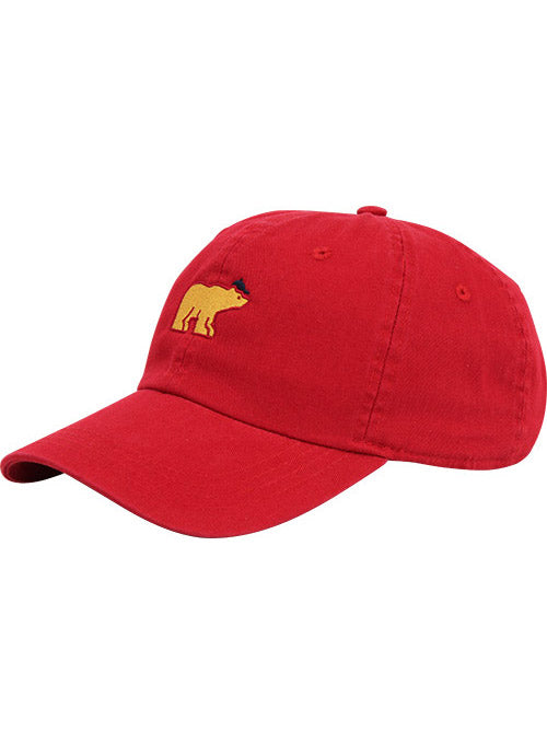 Jack Nicklaus Red "Majors" Ahead Cap - Front Right View