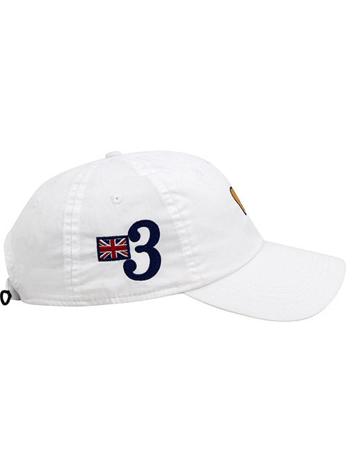 Jack Nicklaus "The Open" White Ahead Cap - Left View