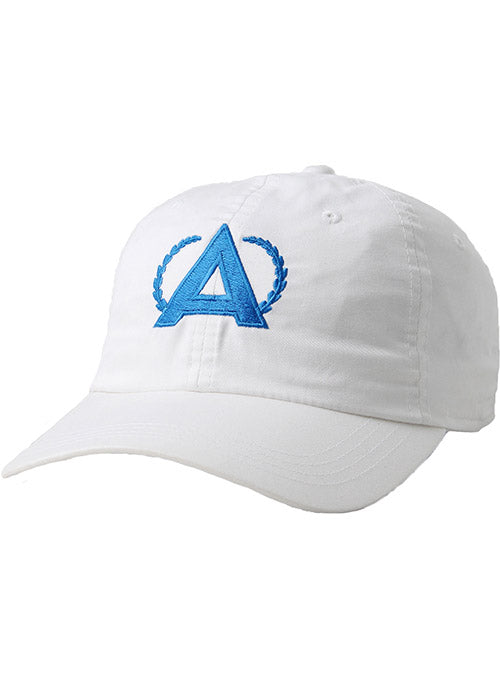 Annika Lightweight Solid White Ahead Cap - Front View