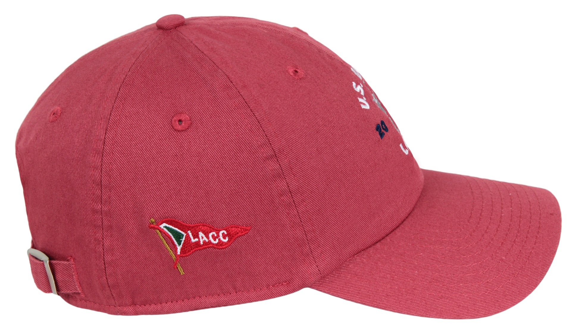 U.S. Open Red Washed Cotton Twill Relaxed Fit Cap Ahead USA Shop