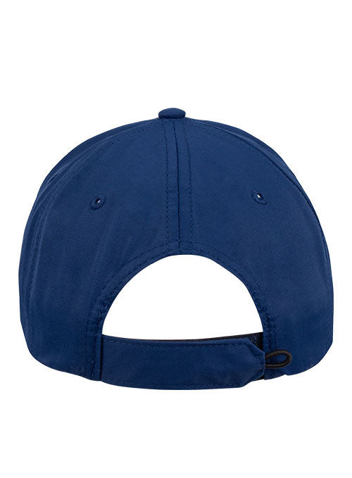 RIGA Mid-Fit Cap in Navy - Back View