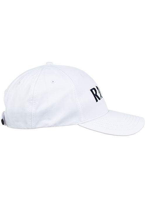 RIGA Mid-Fit Cap in White - Right Side View